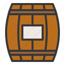 barrel, bear barrel, farm, wine barrel