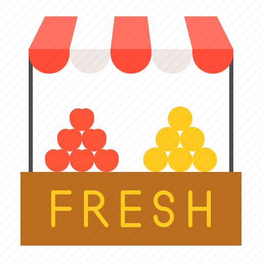Booth, farm, fruit, sell, shop, stall icon - Download on Iconfinder