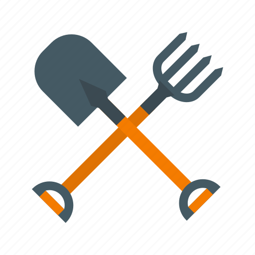 Farm, gardening, rake, shovel, spade, tools icon - Download on Iconfinder