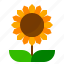 farm, flower, sunflower 