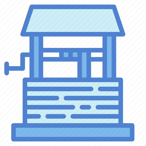 Farm, structure, water, well icon - Download on Iconfinder