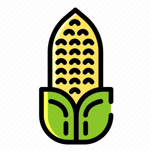 Corn, farm, food, healthy, snack, maize, grain icon - Download on Iconfinder