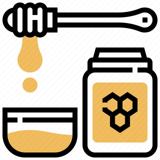 Food, healthy, honey, honeycomb, syrup icon - Download on Iconfinder