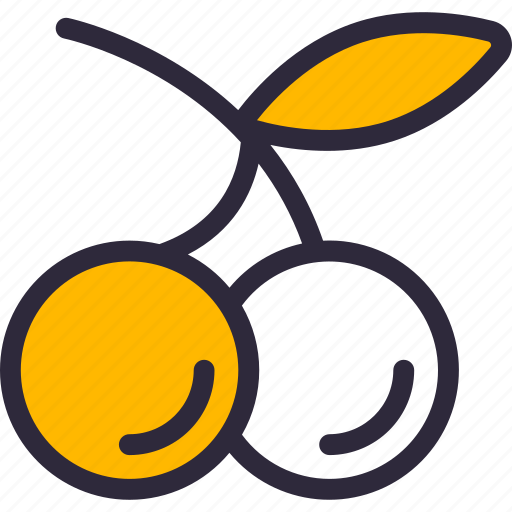 Cherry, fresh, fruits, healthy, organic icon - Download on Iconfinder