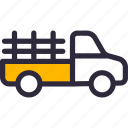 delivery, farming, pickup, transport, truck
