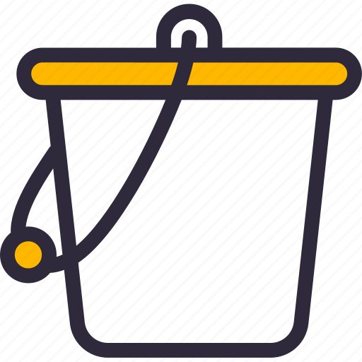 Bucket, seed, soil, water icon - Download on Iconfinder