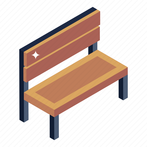 Bench, chair, garden bench, wooden bench, outdoor furniture icon - Download on Iconfinder