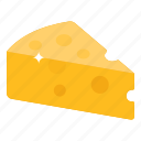 cheese slice, dairy product, cheese, cheddar cheese, milk product