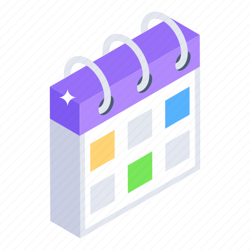 Calendar, yearbook, reminder, daybook, monthly calendar icon - Download on Iconfinder