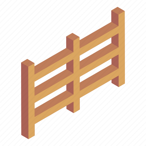 Fence, farm fence, wooden fence, barrier icon - Download on Iconfinder