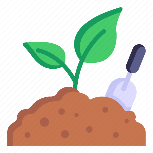 Sprout, farming, gardening, plantation, digging icon - Download on Iconfinder