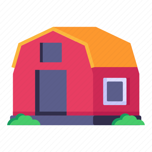Barn, farmhouse, cottage, rural house, countryside house icon - Download on Iconfinder