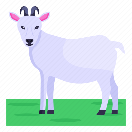Animal, livestock, farm animal, goat, lamb icon - Download on Iconfinder