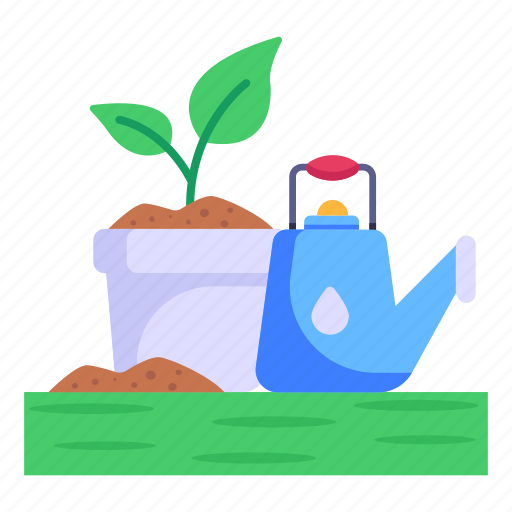 Plantation, gardening, gardening equipment, watering can, farming icon - Download on Iconfinder