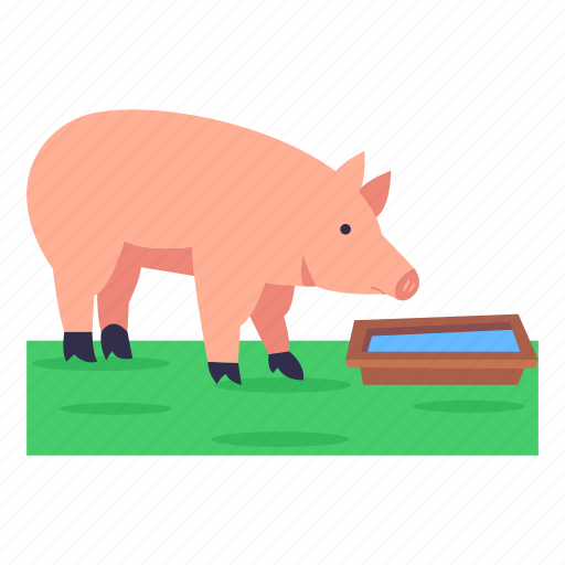 Piglet, pig, pig farm, animal, boar icon - Download on Iconfinder