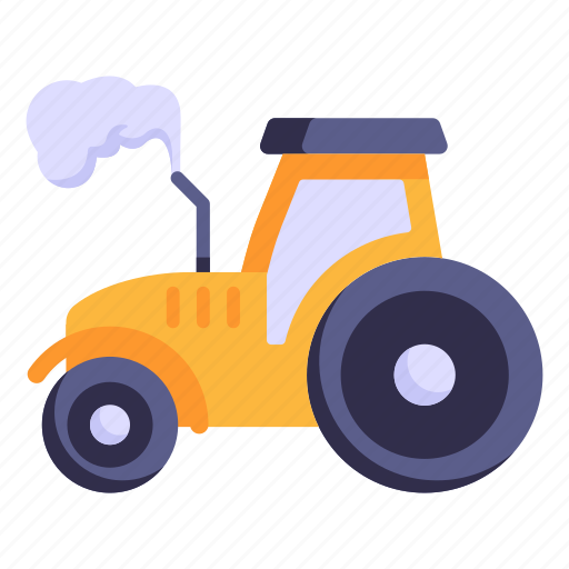 Tractor, agricultural machinery, farmer truck, vehicle, transport icon - Download on Iconfinder