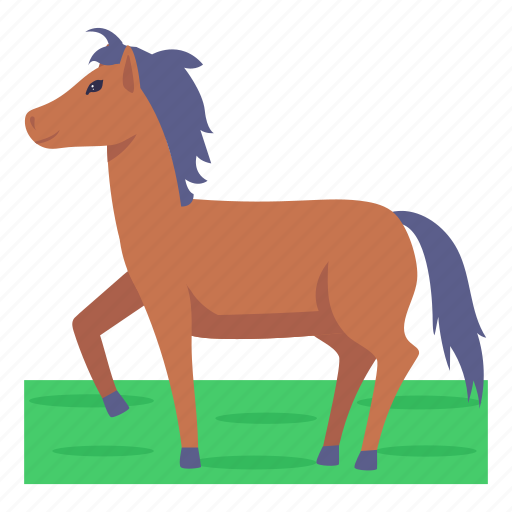 Animal, mule, horse, pony, mammal icon - Download on Iconfinder