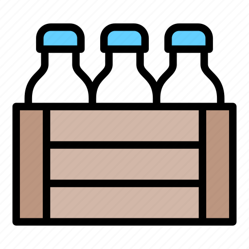 Farming, milk, bottle, drink icon - Download on Iconfinder