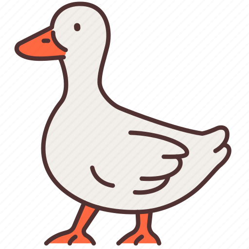 Agriculture, animal, duck, farming, gardening, milk icon - Download on Iconfinder
