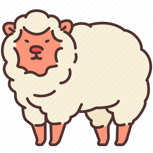 Agriculture, animal, farm, farming, gardening, sheep icon - Download on Iconfinder