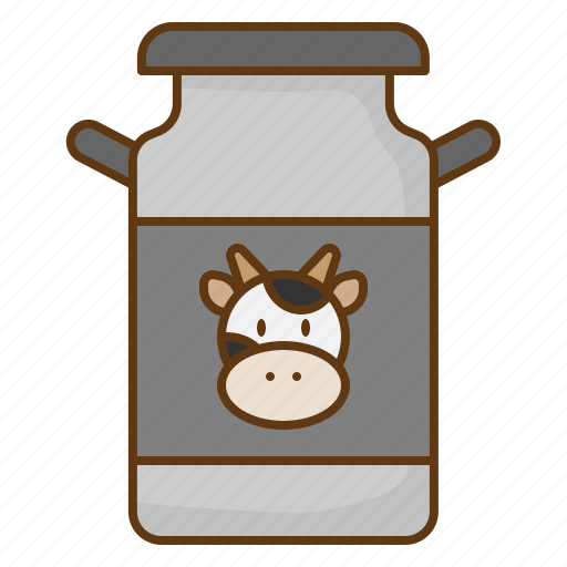 Cow, milk, fresh, farming, agriculture icon - Download on Iconfinder
