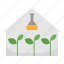 seedling, green, house, chemical, lab, farming, agriculture 