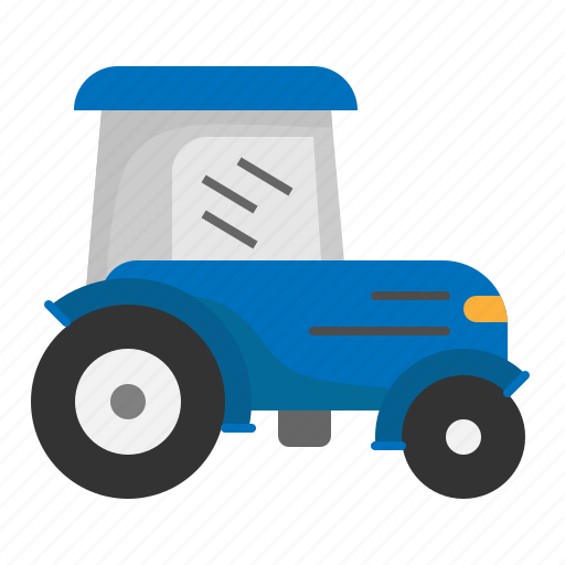Tractor, vehicle, farming, agriculture, field icon - Download on Iconfinder