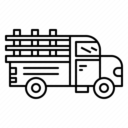 Truck, vehicle, farming, agriculture, transport icon - Download on Iconfinder