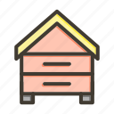 beehive, agriculturs, bee, farming, wooden