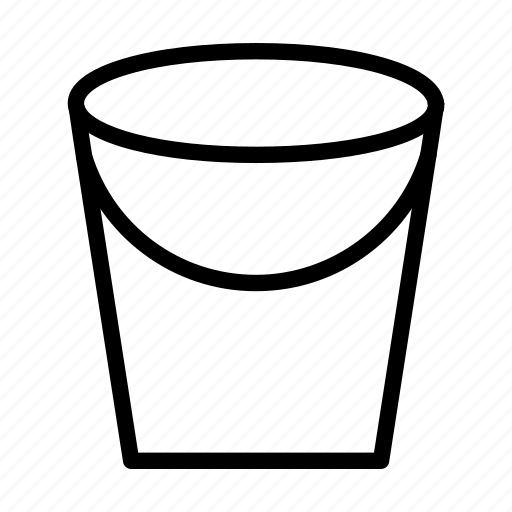 Water bucket, pail, water, farming, plastic bucket icon - Download on Iconfinder