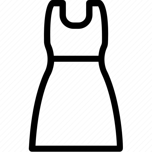 Clothing, dress, frock, sundress, woman dress icon - Download on Iconfinder