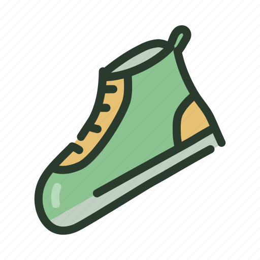 Shoe, footwear, boot, sneakers, clothing icon - Download on Iconfinder