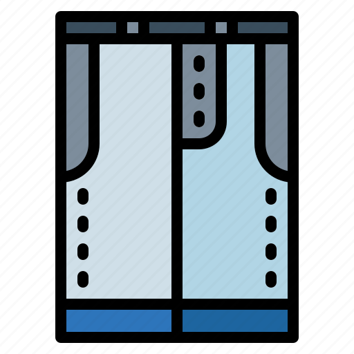 Clothes, jeans, pants, trousers icon - Download on Iconfinder