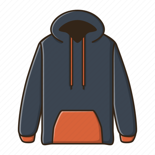 Clothes, fashion, hoodie, jacket, wear icon - Download on Iconfinder