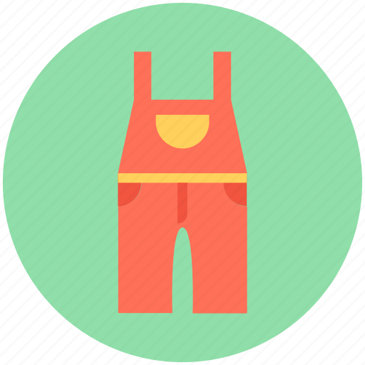 Clothing, jumpsuit, pinafore, playsuit, romper icon - Download on Iconfinder