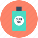 sun oil, sunblock, sunburn cream, sunscreen, suntan lotion