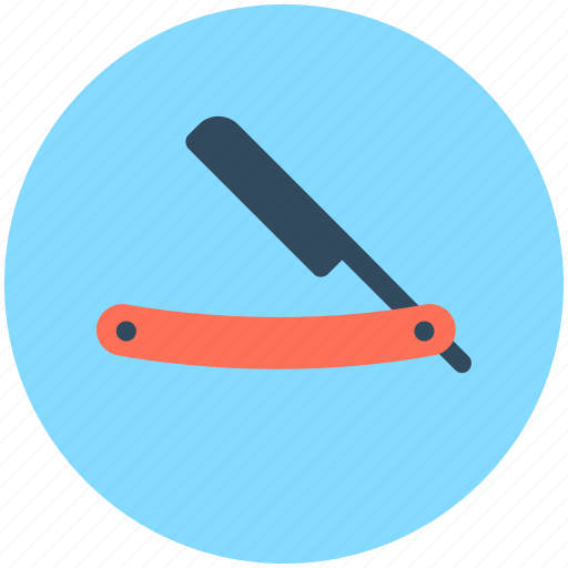 Barber razor, cut-throat razor, open razor, razor, straight razor icon - Download on Iconfinder