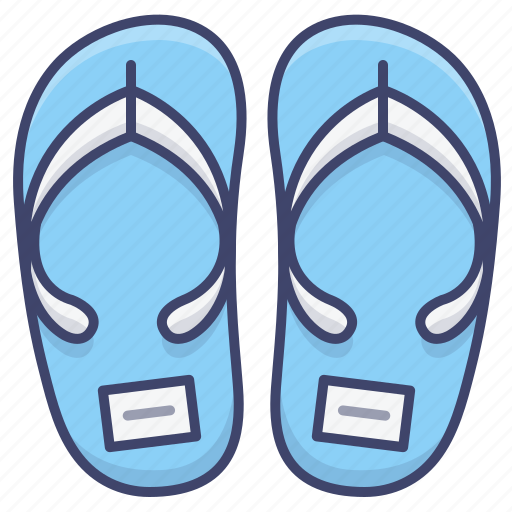 Flip, flops, sandals, shoes, slippers icon - Download on Iconfinder