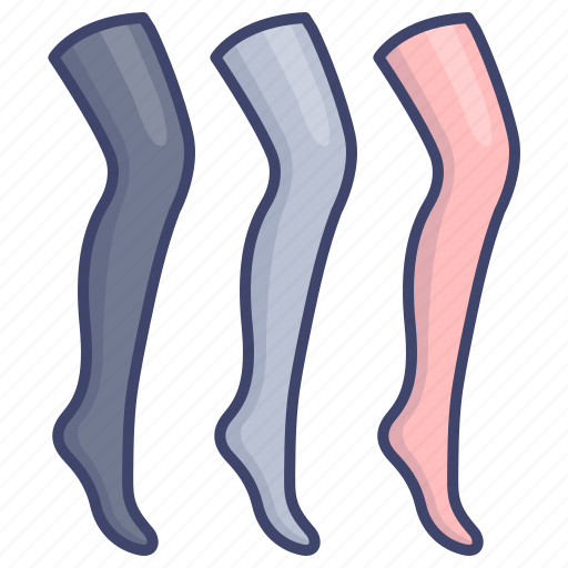 Long, nylon, socks, stockings icon - Download on Iconfinder