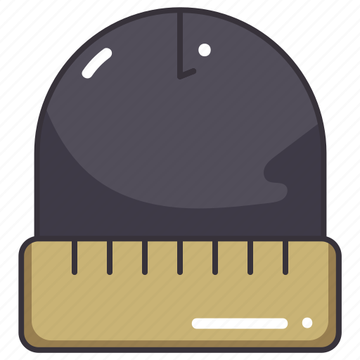 Beanie, clothing, fashion, hat, knit, winter icon - Download on Iconfinder