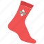 christmas socks, footwear, hosiery, sock, stocking 