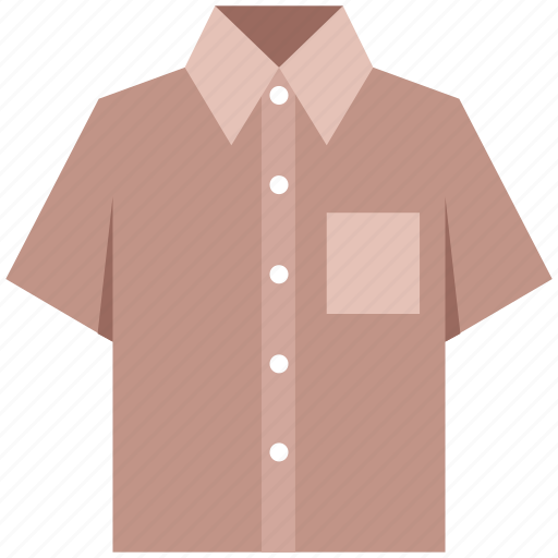 Clothes, clothing, garments, shirt, short sleeve shirt, summer shirt, t shirt icon - Download on Iconfinder