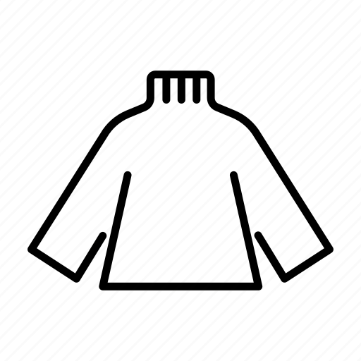 Apparel, clothing, fashion, jumper, knitted, pullover, sweater icon - Download on Iconfinder