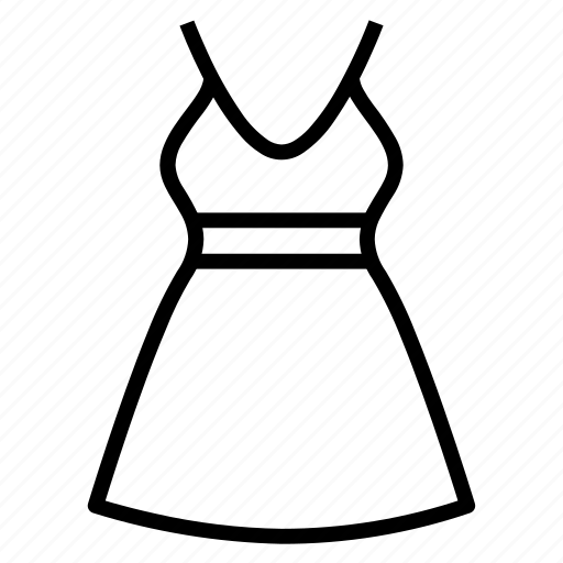 Frock, dress, clothing, garment icon - Download on Iconfinder