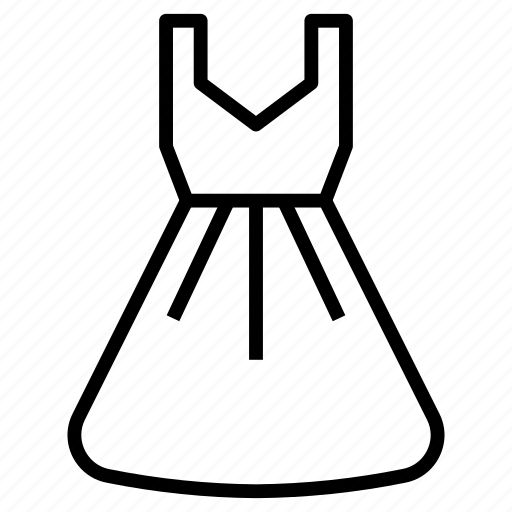Frock, dress, clothing, girl icon - Download on Iconfinder