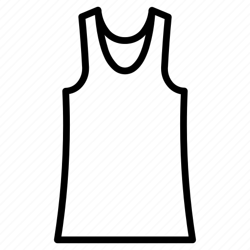 Singlet, clothing, garment, casual icon - Download on Iconfinder
