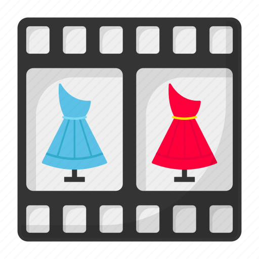 Reel, movie, fashion show, recording, multimedia, film icon - Download on Iconfinder