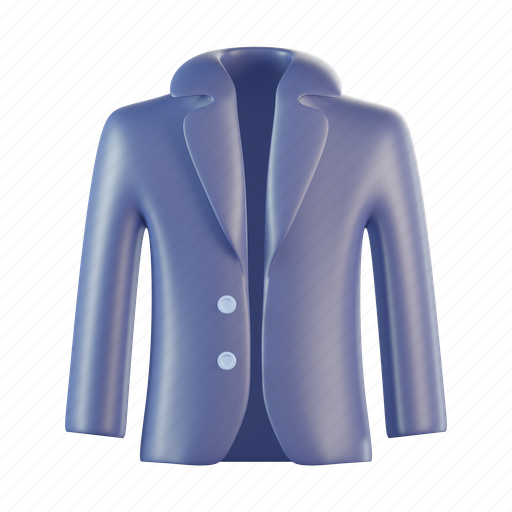 Blazer, jacket, clothes, suit, coat, fashion icon - Download on Iconfinder