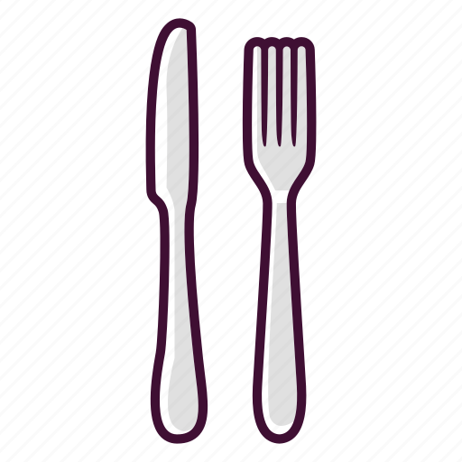 Fork, knife, meal, restaurant icon - Download on Iconfinder