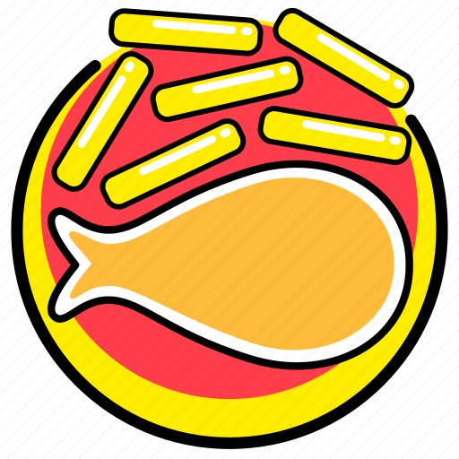 Fast, food, french, fried chicken, junk, meal icon - Download on Iconfinder